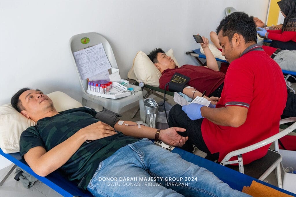 Majesty Group Sukses Gelar Acara Donor Darah di Showroom Chery Batam